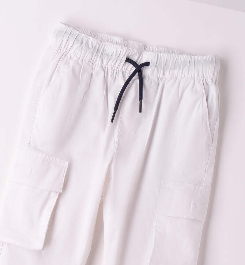 Pantalone per bambino BIANCO-0113