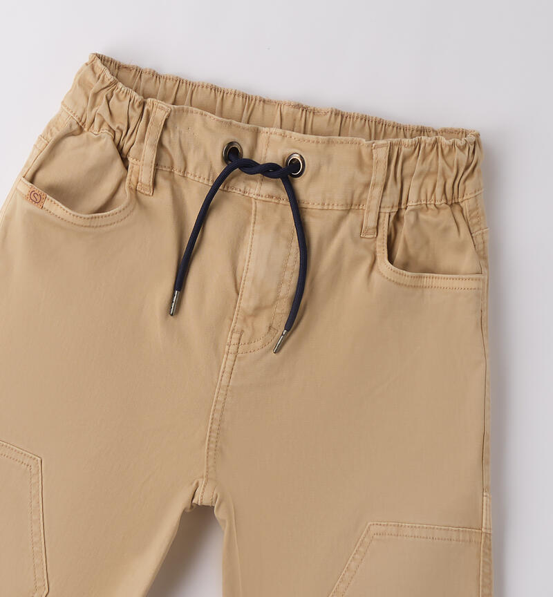 Pantalone per ragazzo BEIGE-0134