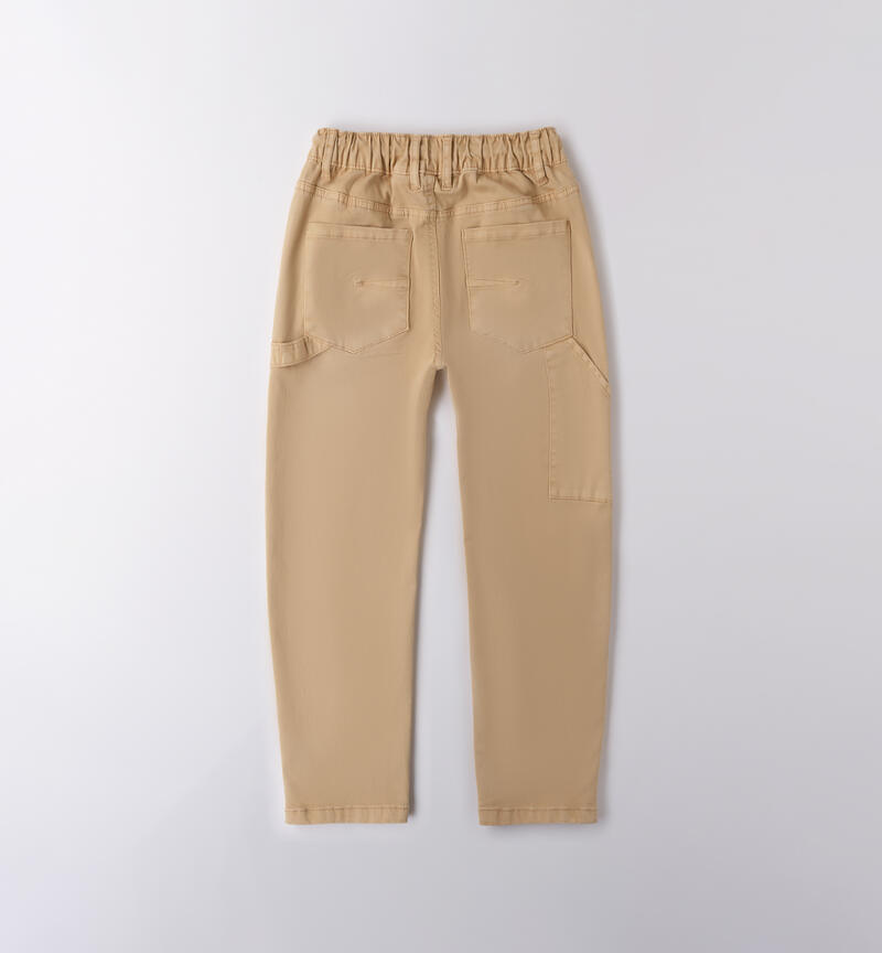 Pantalone per ragazzo BEIGE-0134