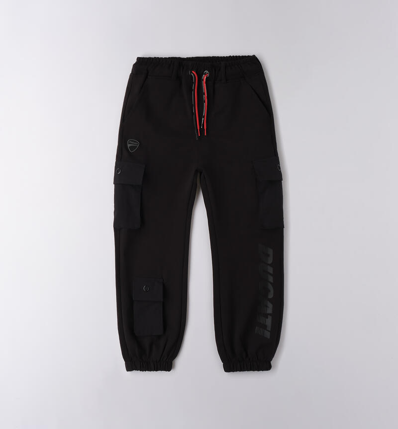 Pantalone ragazzo Ducati NERO-0658