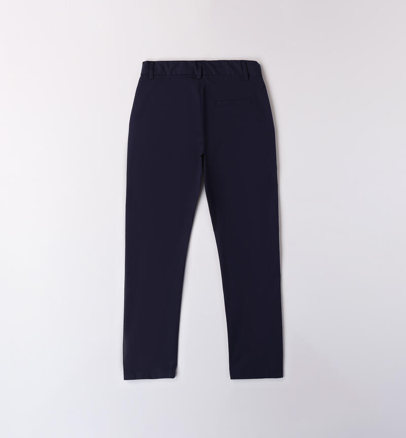 Boys' elegant trousers NAVY-3854