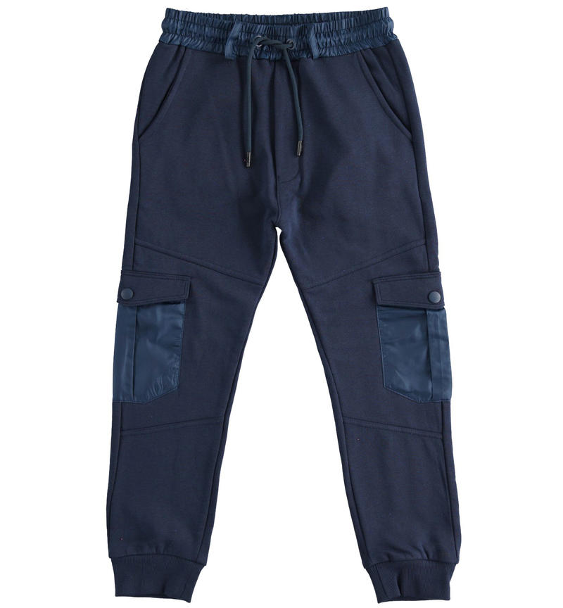 Pantalone ragazzo modello cargo da 8 a 16 anni Sarabanda NAVY-3854