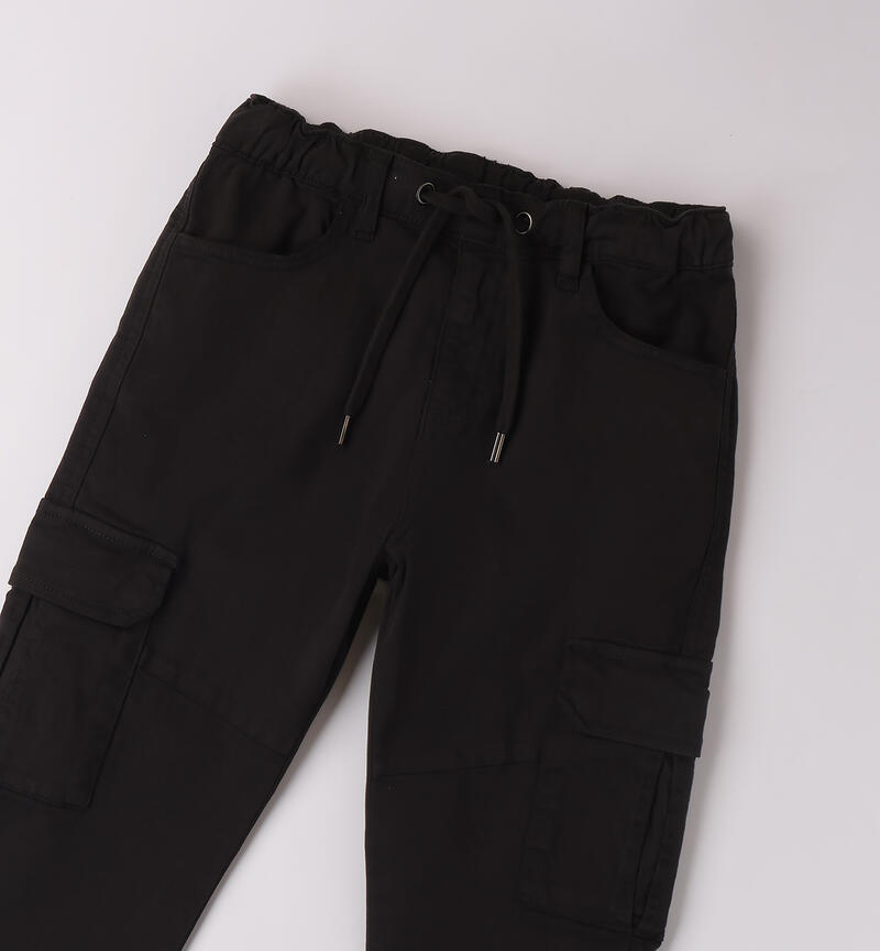 Sarabanda pants for boys NERO-0658