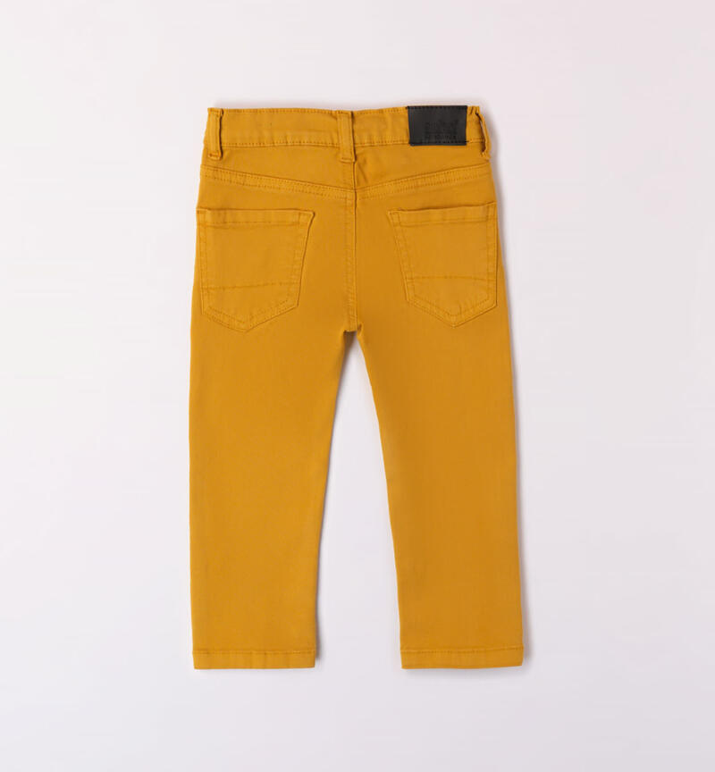 Sarabanda slim fit trousers for boys from 9 months to 8 years OCRA -1527