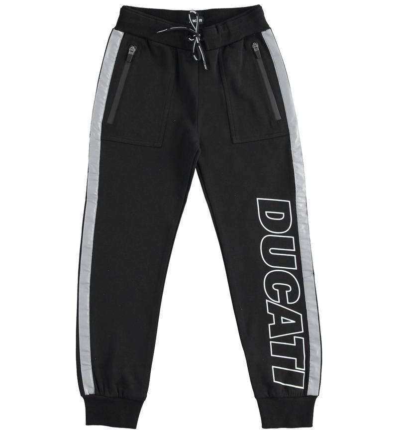 Pantalone sportivo Ducati per ragazzo da 3 a 16 anni NERO-0658
