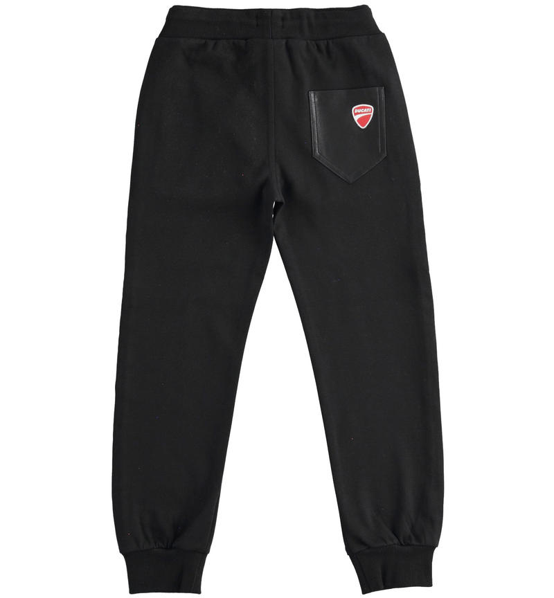 Pantalone sportivo Ducati per ragazzo da 3 a 16 anni NERO-0658