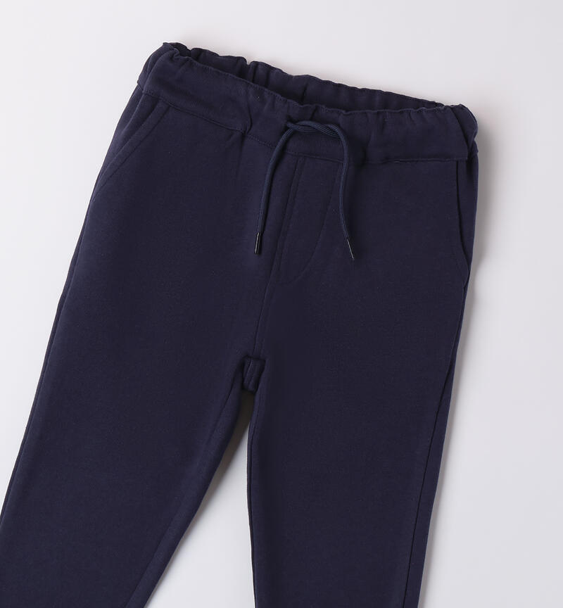 Pantaloni bambino eleganti NAVY-3854