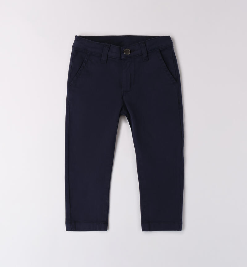 Regular pants for boys NAVY-3854