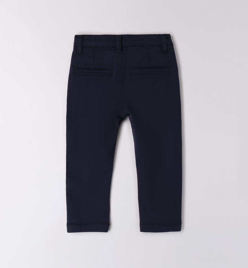 Regular pants for boys NAVY-3854