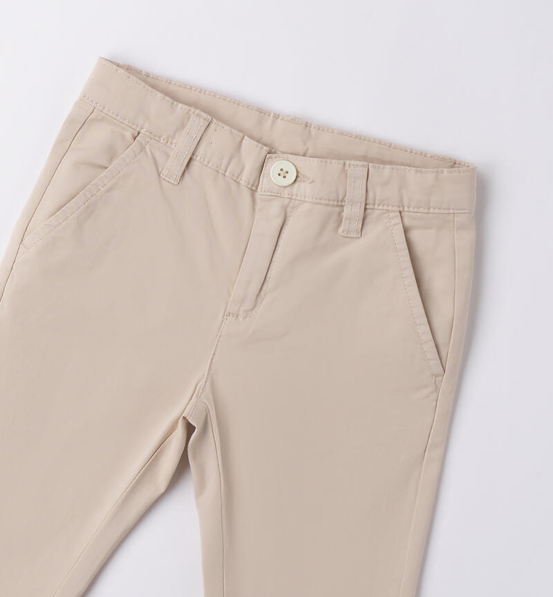 Boy's Sarabanda trousers BEIGE-0172