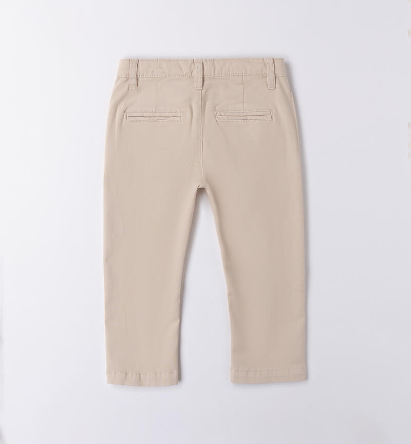 Boy's Sarabanda trousers BEIGE-0172