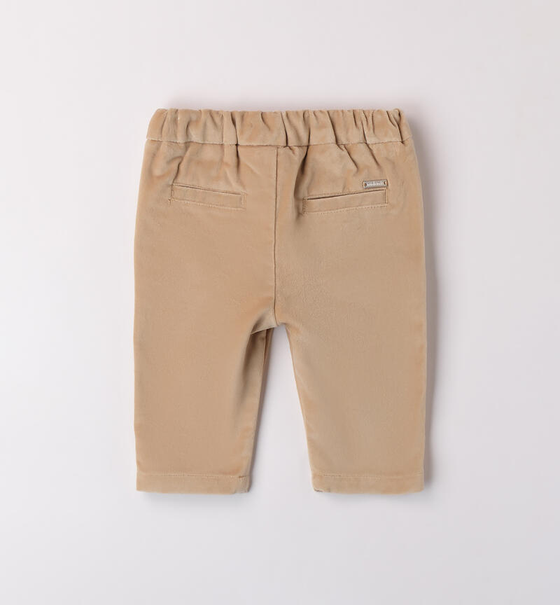 Pantaloni bimbo eleganti BEIGE-0472