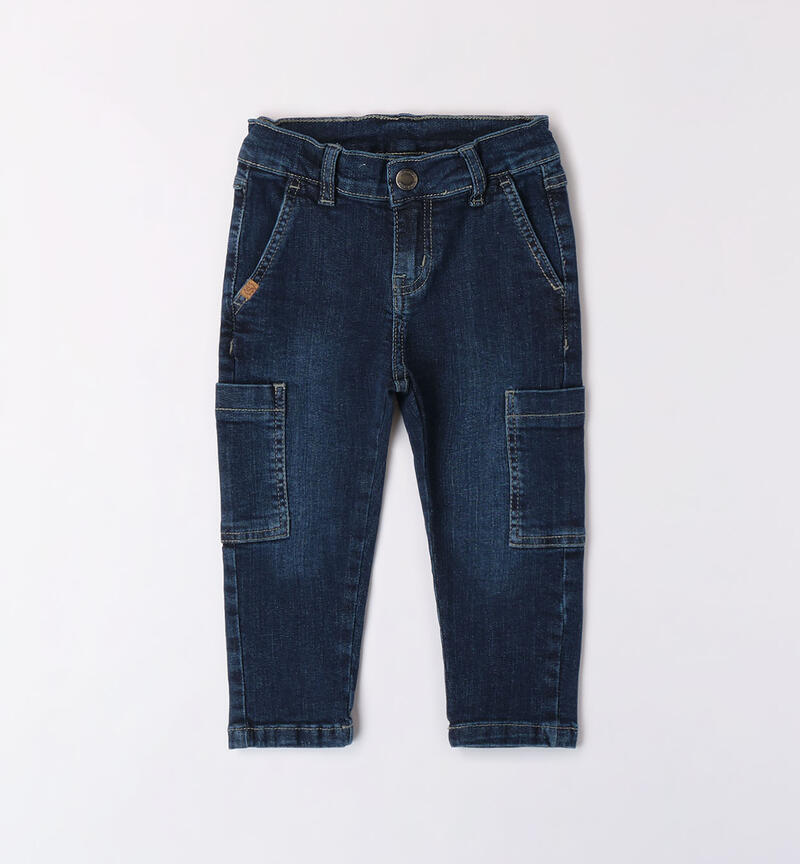 Pantaloni cargo per bambino  BLU-7750