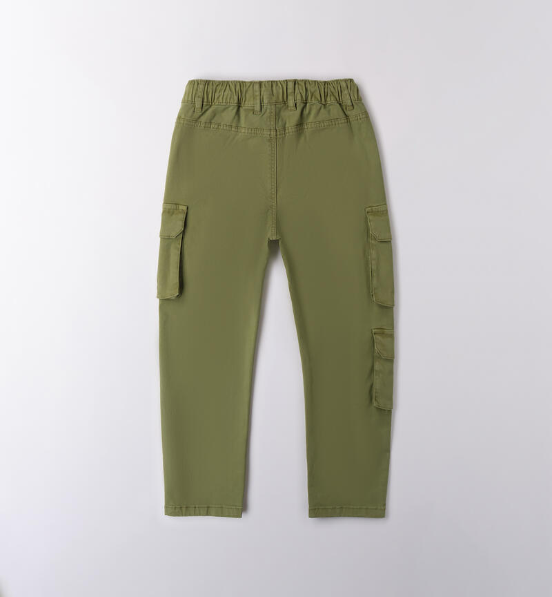 Pantaloni cargo ragazzo LODEN GREEN-5455