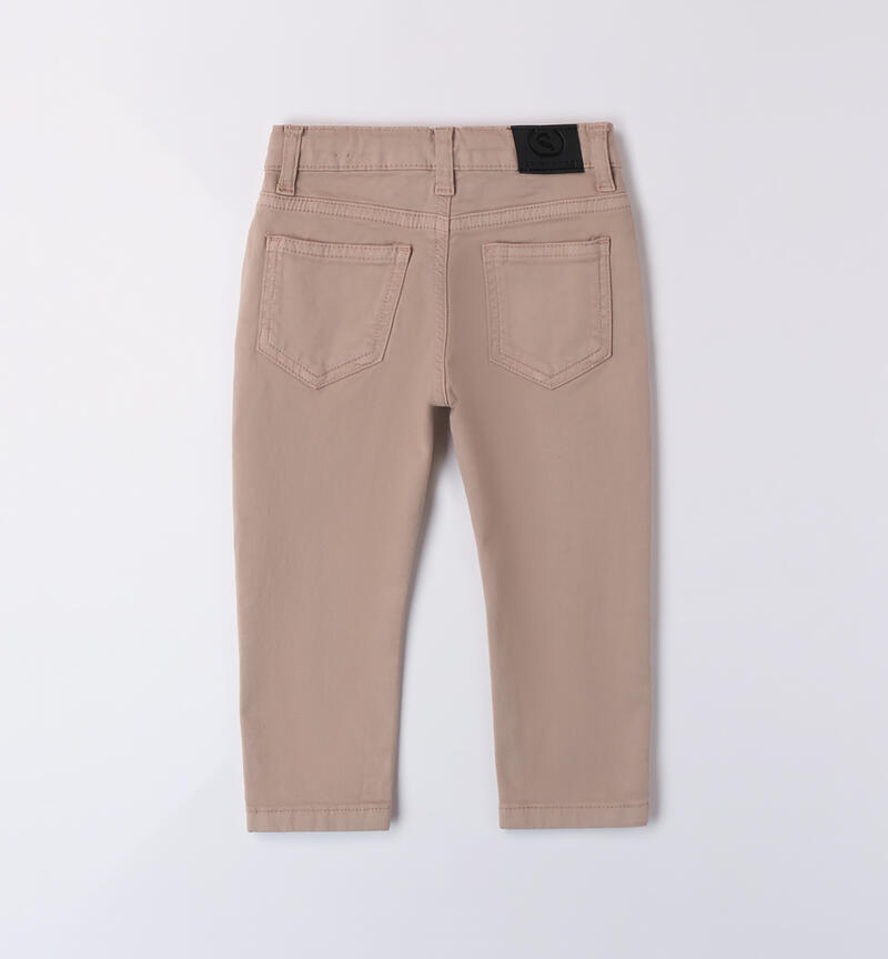 Pants for boys BEIGE-0422