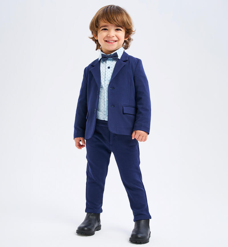 Pantaloni da bambino Sarabanda NAVY-3854