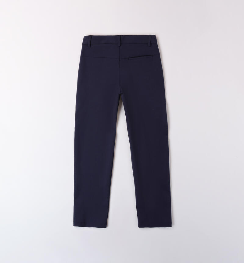 Pantaloni eleganti bambino NAVY-3854