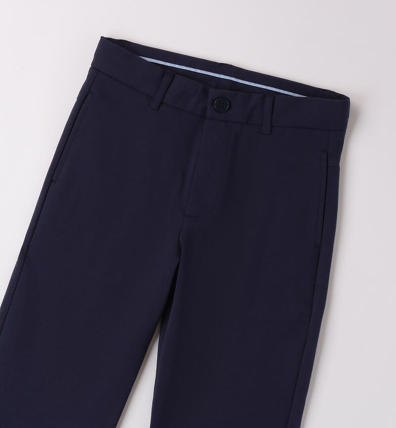 Pantaloni eleganti bambino NAVY-3854