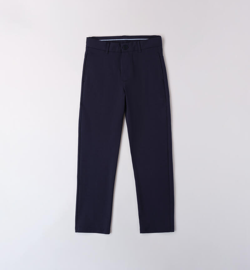 Pantaloni eleganti bambino NAVY-3854