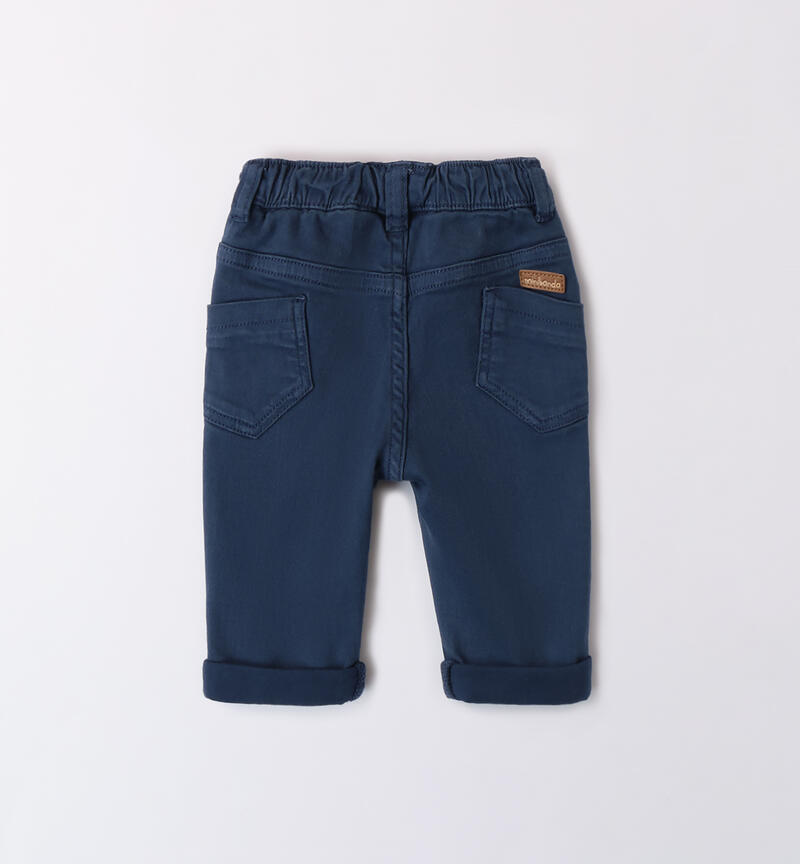 Elegant baby boy trousers BLU-3656