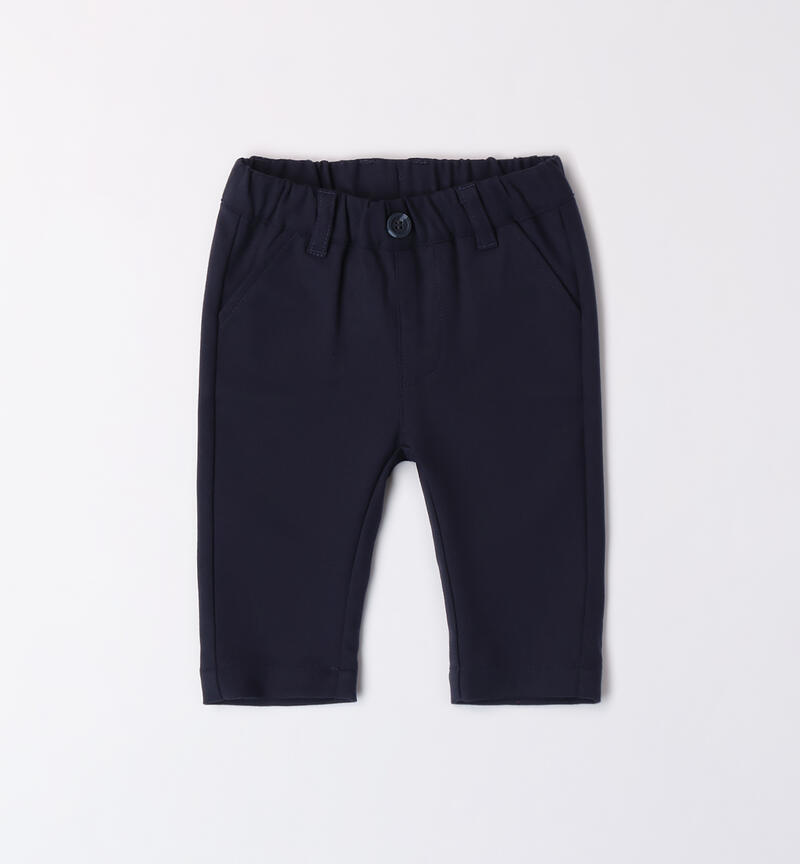 Elegant pants for baby boy NAVY-3885