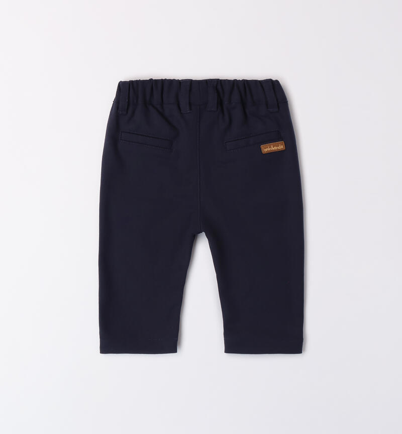 Elegant pants for baby boy NAVY-3885