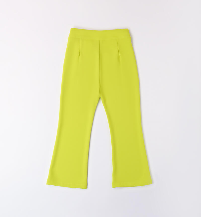 Girls' elegant trousers VERDE-5237