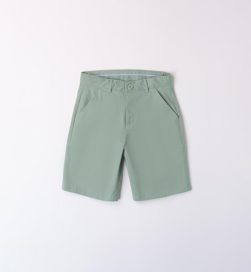 Pantaloni eleganti ragazzo VERDE-4713