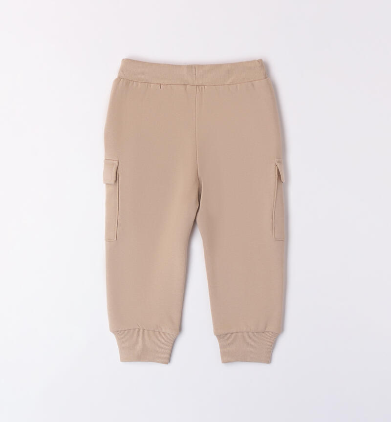 Pantaloni in felpa bambino BEIGE-0422