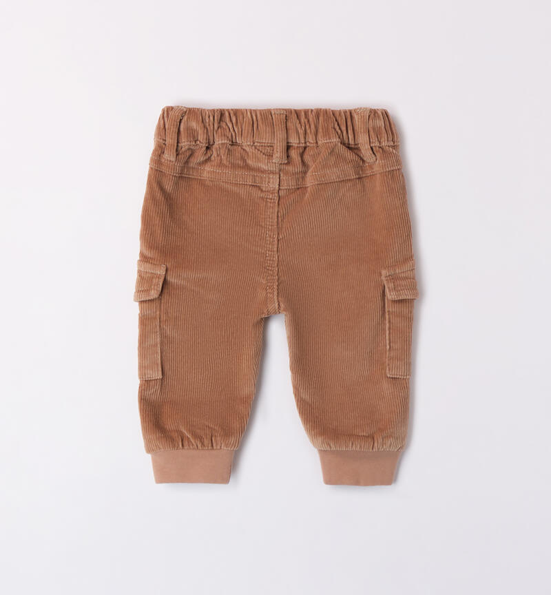 Pants for baby with pockets NOCCIOLA-0736