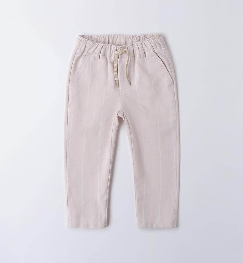 Pantaloni per bambino Sarabanda BEIGE-0172