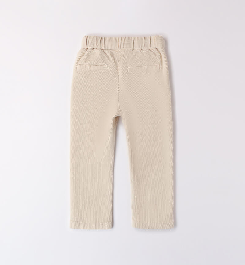 Pantaloni per bambino Sarabanda BEIGE-0433