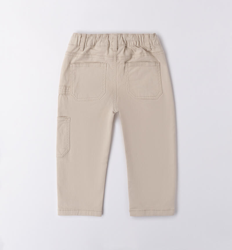 Pantaloni per bambino Sarabanda BEIGE-0435