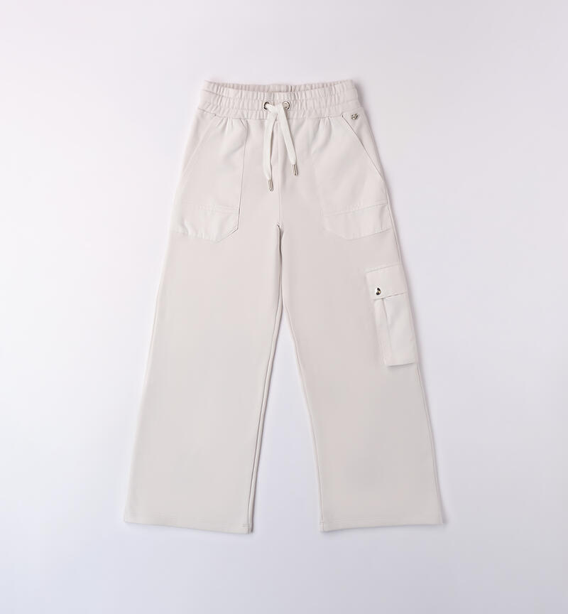 Sarabanda pants for girls GRIGIO-0561