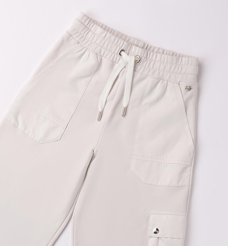 Sarabanda pants for girls GRIGIO-0561