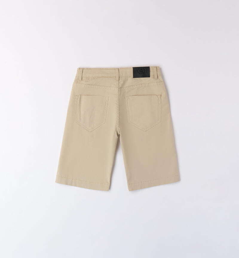 Boys' trousers BEIGE-0435