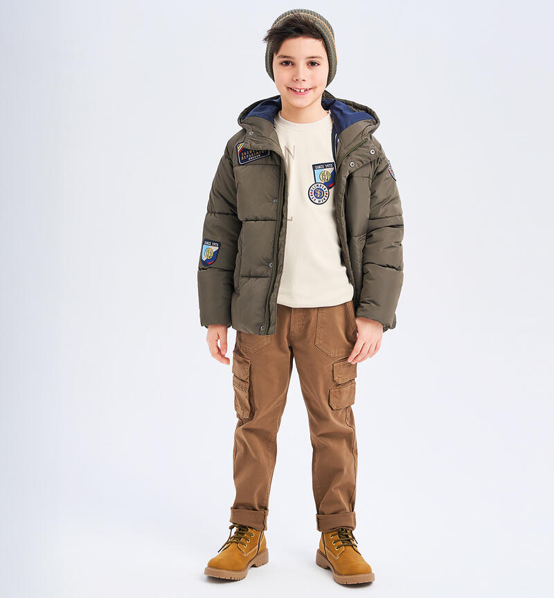 Pants for boys MARRONE-0949