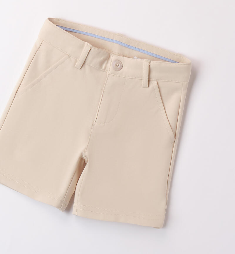 Pantaloni per ragazzo Sarabanda ECRU'-0432