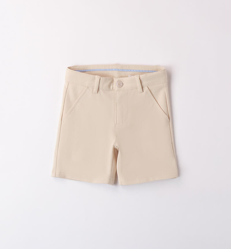 Pantaloni per ragazzo Sarabanda ECRU'-0432