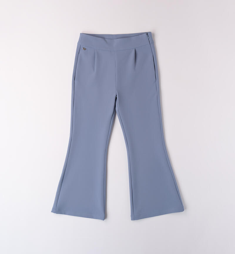 Bell-bottom pants for girls AVION-3651