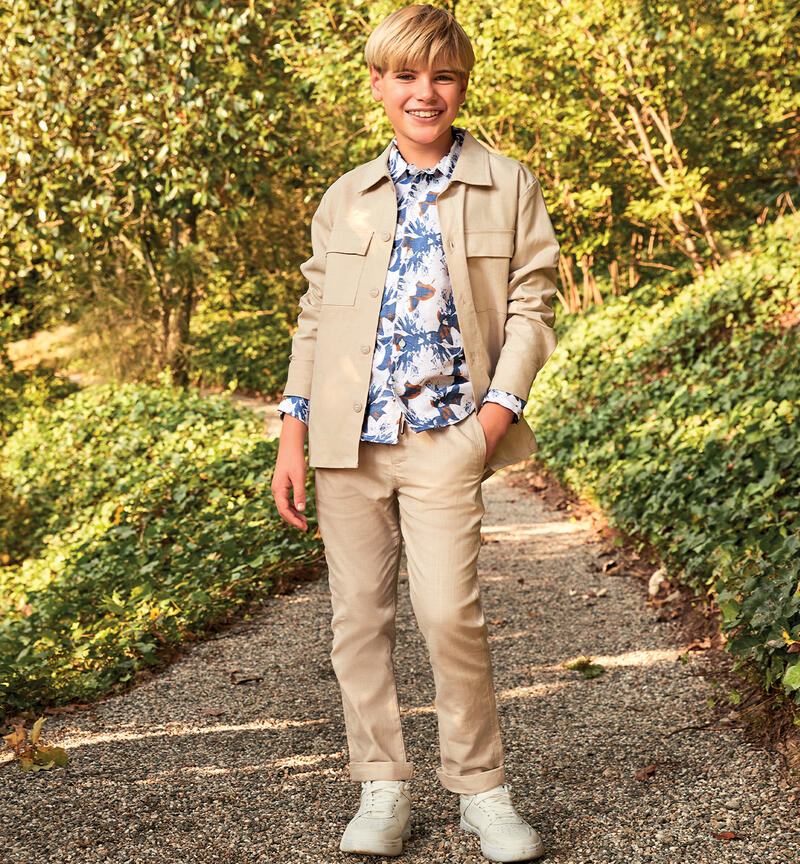 Boys¿ trousers with pockets BEIGE-0435