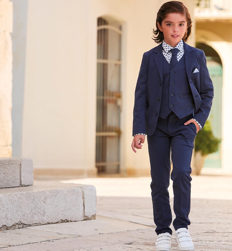 Pantaloni Sarabanda da ragazzo NAVY-3854