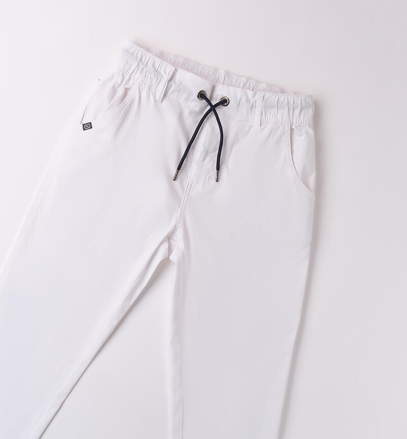 Pantaloni Sarabanda per ragazzo BIANCO-0113