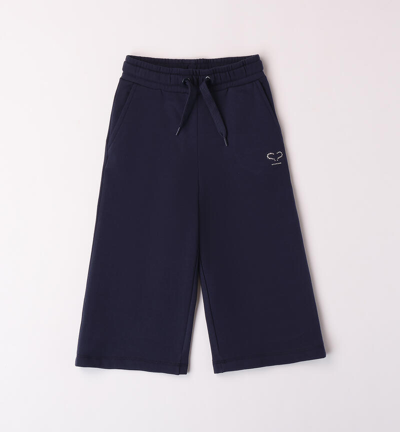 Pantaloni tuta bambina NAVY-3854