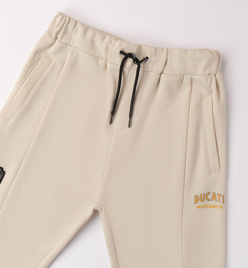 Ducati Child's Tracksuit Pants BEIGE-0421