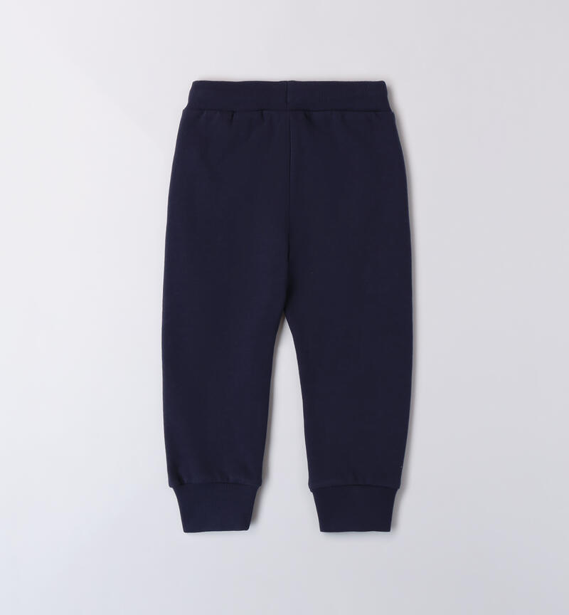 Tracksuit pants for boys NAVY-3854