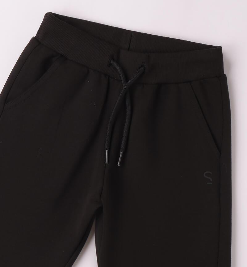 Pantaloni tuta bambino NERO-0658