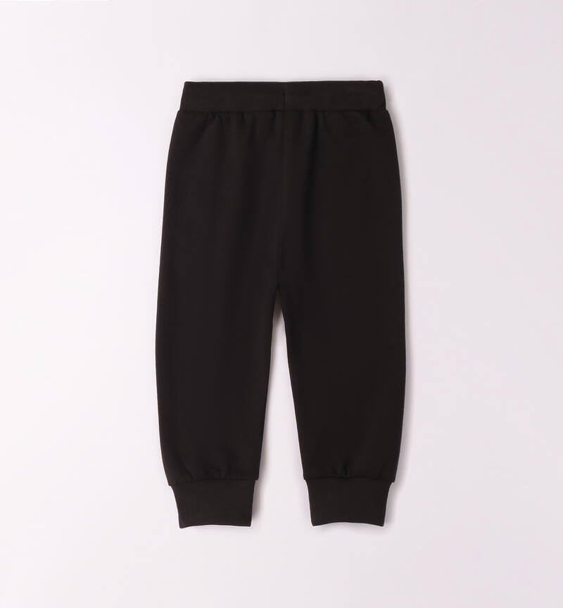 Pantaloni tuta bambino NERO-0658