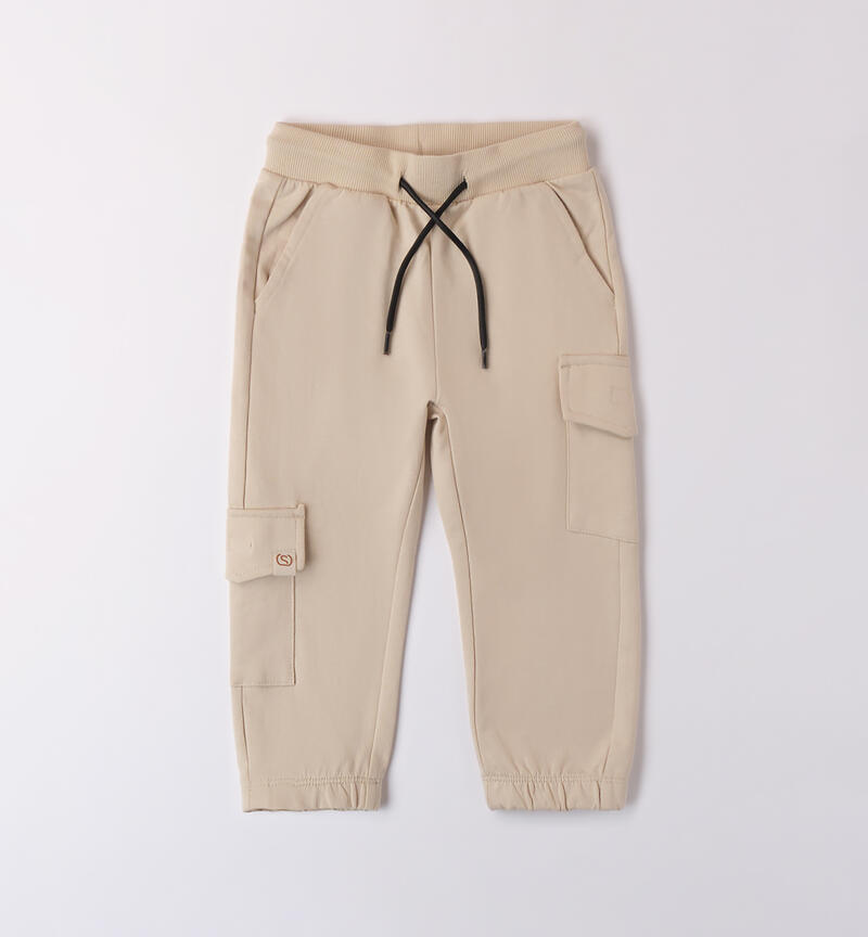 Pantaloni tuta bambino Sarabanda BEIGE-0435