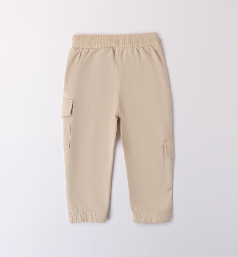 Pantaloni tuta bambino Sarabanda BEIGE-0435